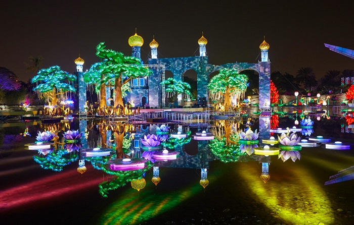 Dubai Garden Glow, công viên chủ đề lớn nhất và độc đáo - Dubai Garden Glow