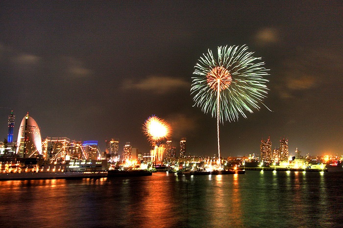 Kanagawa Shimbun Fireworks Festival - Yokohama Tourism