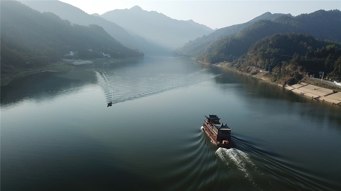 Sông Xin An - Du lịch Hoàng Sơn