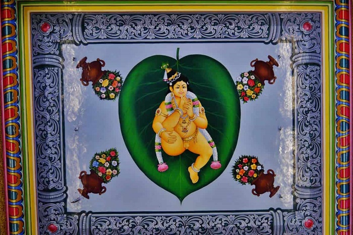 Ceiling of Sri Mariamman Temple