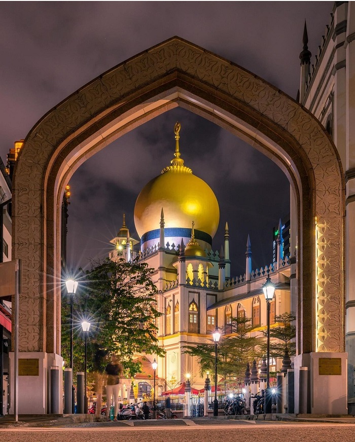 Nhà thờ Hồi giáo Masjid Sultan  - chợ đêm ở Singapore