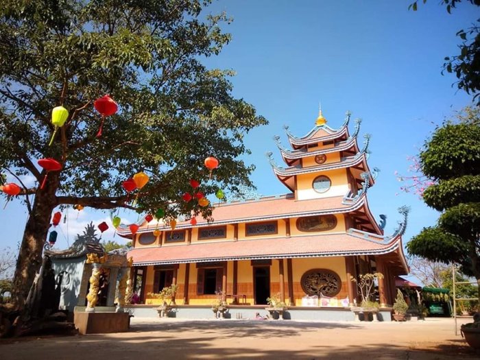 Du lịch chùa Hoa Khai ở đắk Nông 