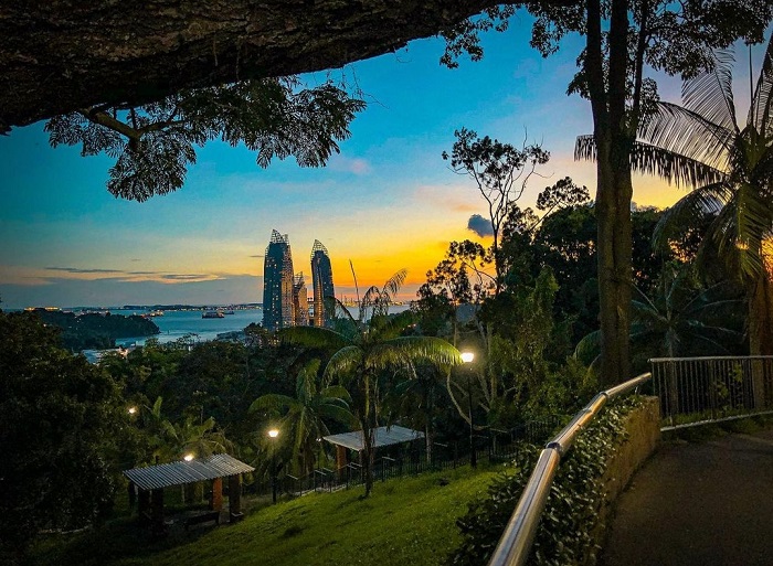 Công viên Mount Faber - khu rừng nhiệt đới trên đỉnh núi ở Singapore