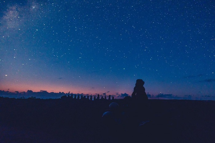 Ngắm nhìn dải ngân hà trên bầu trời  - Tham quan Đảo Phục Sinh