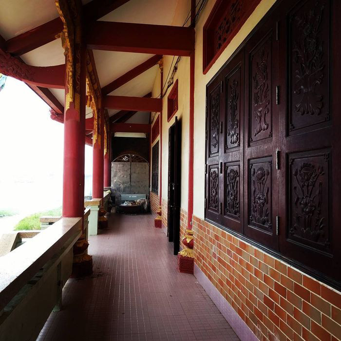 Viếng chùa Quan Âm Nam Hải Bạc Liêu - Hành lang