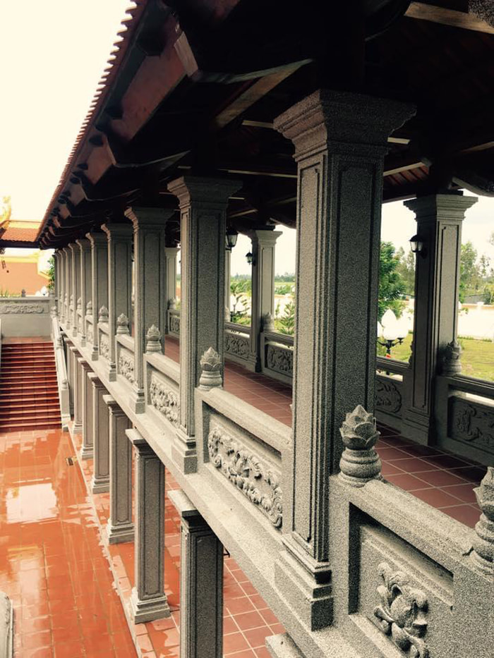 Visit Truc Lam Zen Monastery Hau Giang - Corridor.