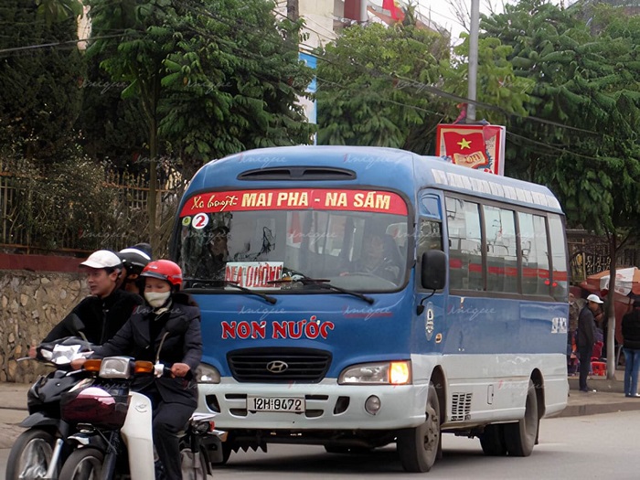 phương tiện di chuyển tới Lạng Sơn - xe bus