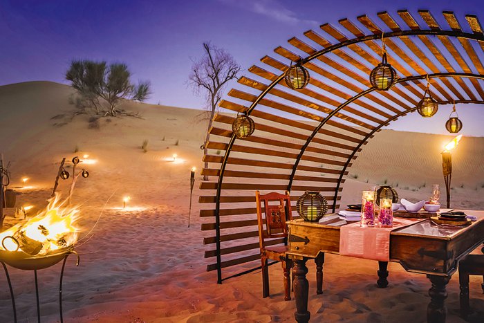  Ngắm hoàng hôn trên sa mạc - cuộc sống về đêm ở Doha