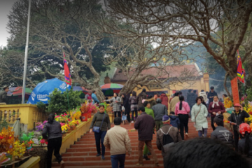 Du lịch Lạng Sơn ghé thăm chùa Bắc Nga linh thiêng nổi tiếng