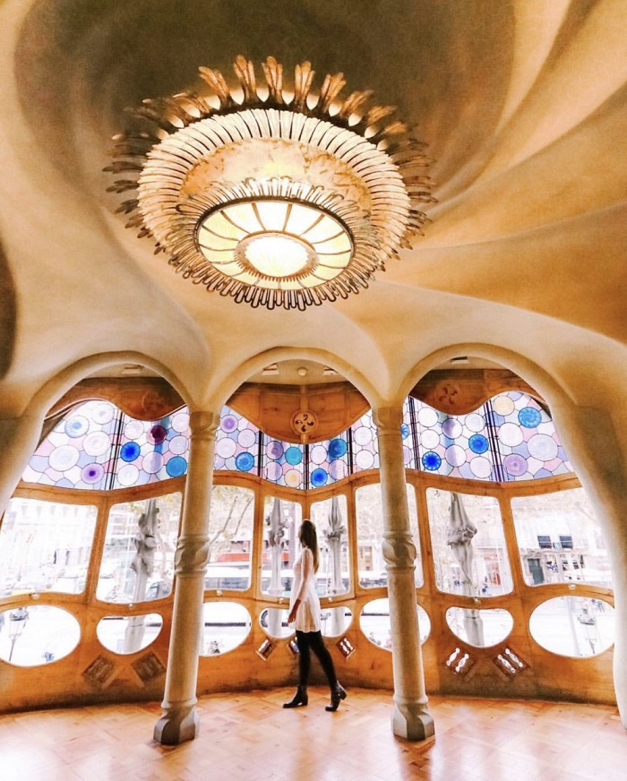 Casa Batlló là một kiệt tác về kiến trúc - Địa điểm chụp ảnh đẹp ở Barcelona