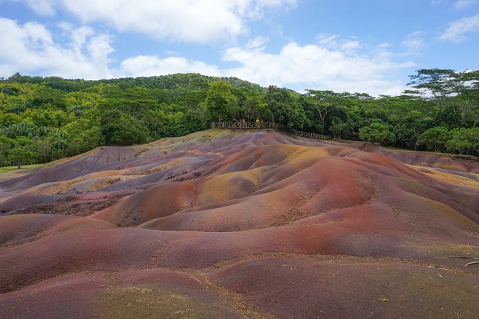 Dải đất màu Chamarel - Du lịch đảo Mauritius