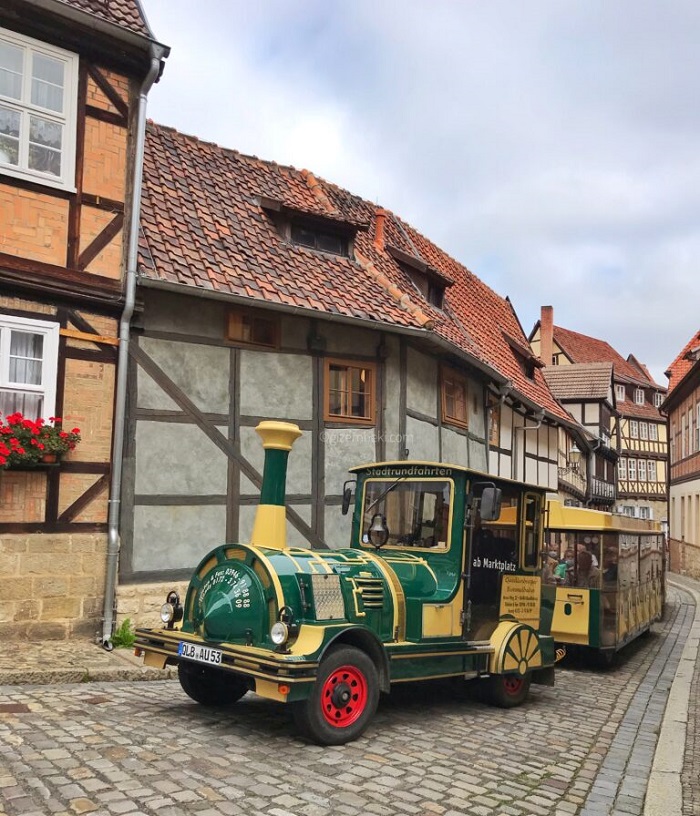 Những con phố có từ thời trung cổ du lịch Quedlinburg
