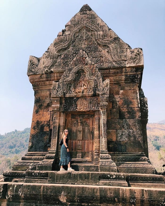 Kiến trúc độc đáo ở đền Wat Phou Lào 