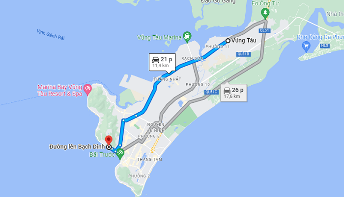 Porcelain flower road in Vung Tau - how to get there