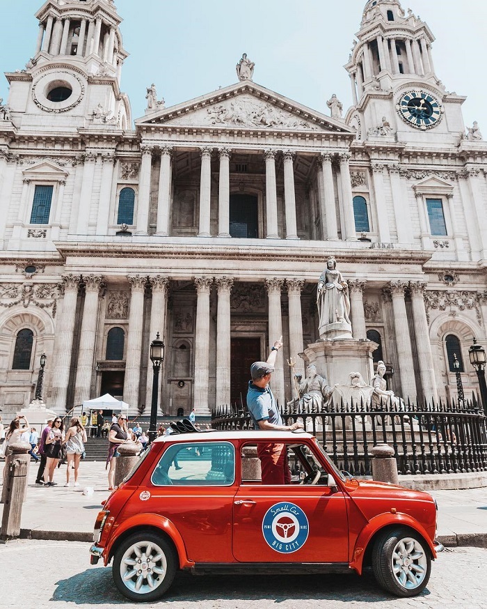 Tham quan London trong một chiếc Mini Cooper cổ điển trải nghiệm du lịch ở London