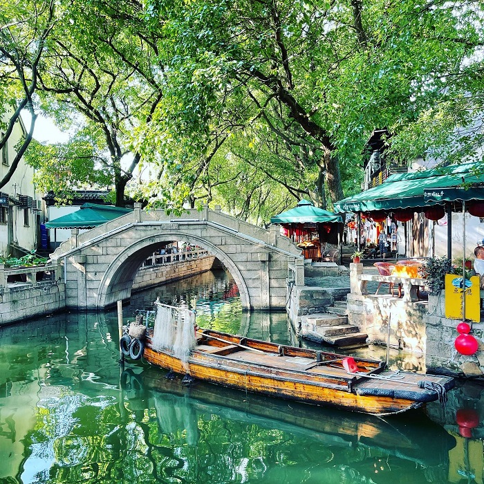 Cổ trấn Đồng Lý đẹp như mơ ở Giang Tô, Trung Quốc