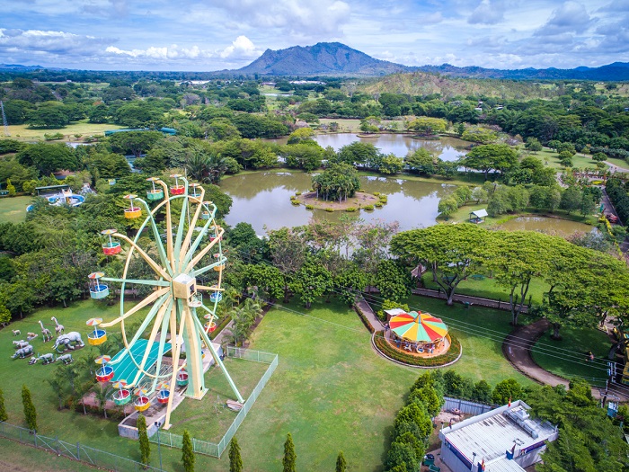 Công viên trò chơi mạo hiểm - du lịch Papua New Guinea