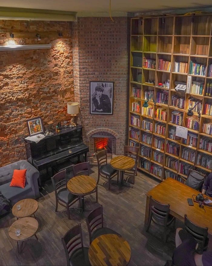 quán cafe Acoustic Hà Nội - Tranquil Coffe & Book