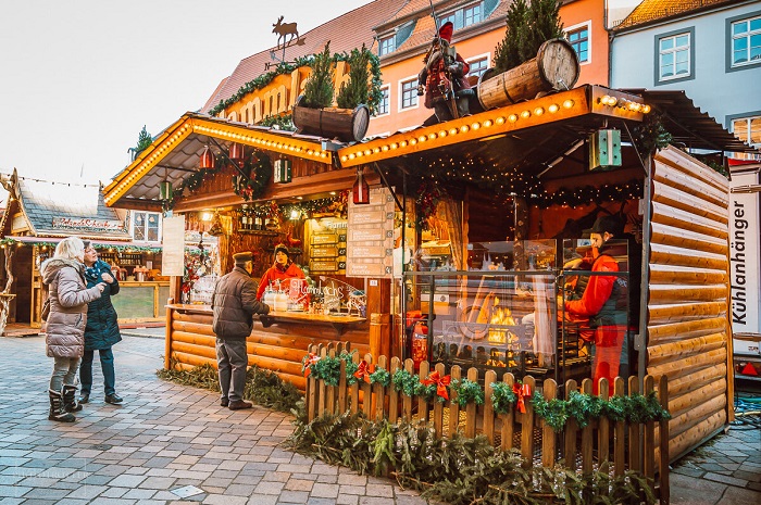 Du lịch Quedlinburg tham quan Chợ Giáng sinh Quedlinburg