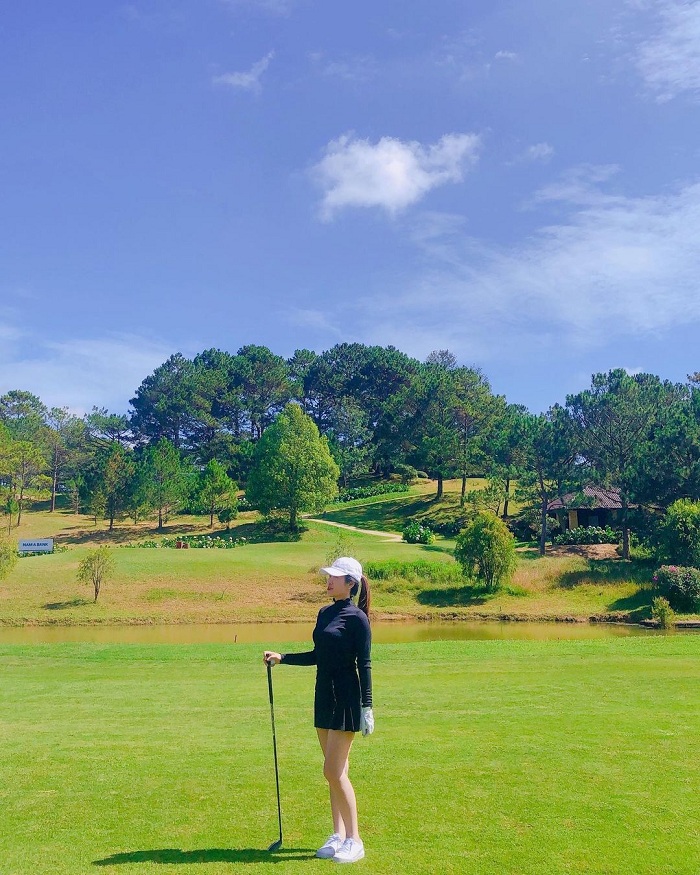 DaLat Palace Golf is a beautiful golf course in Vietnam