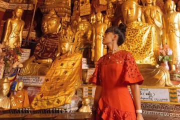 Tham quan động Pindaya Myanmar linh thiêng có 8000 bức tượng Phật dát vàng