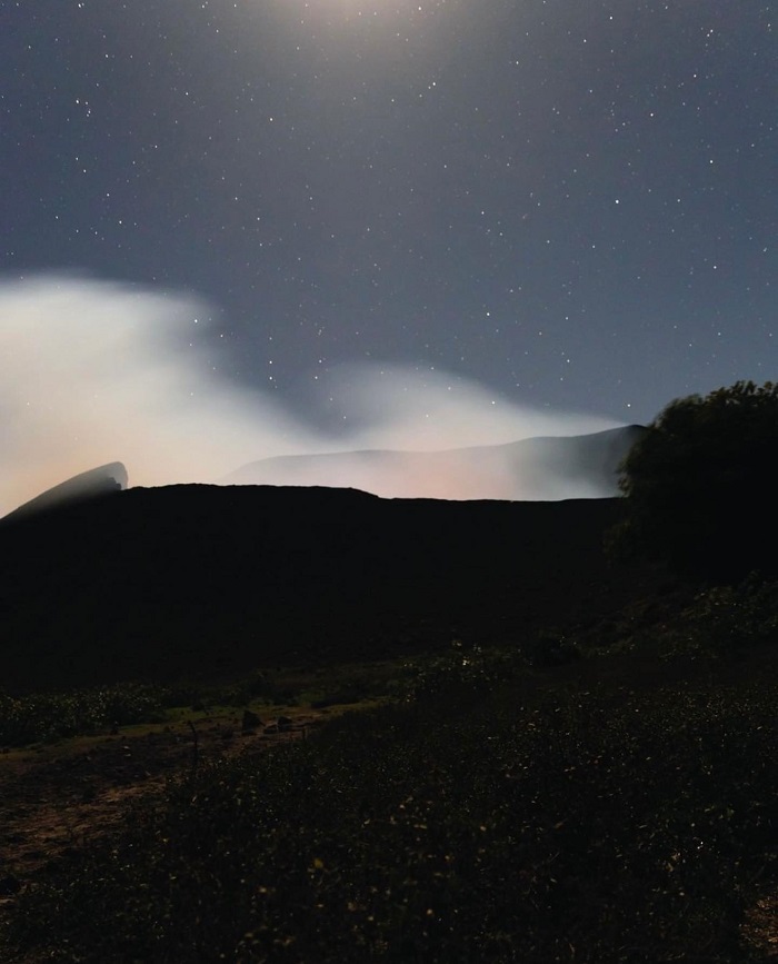 Xem núi lửa về đêm - du lịch Nicaragua