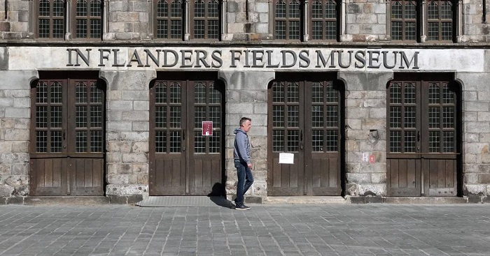Bảo tàng Cánh đồng Flanders là điểm tham quan ở thị trấn Ypres Bỉ 