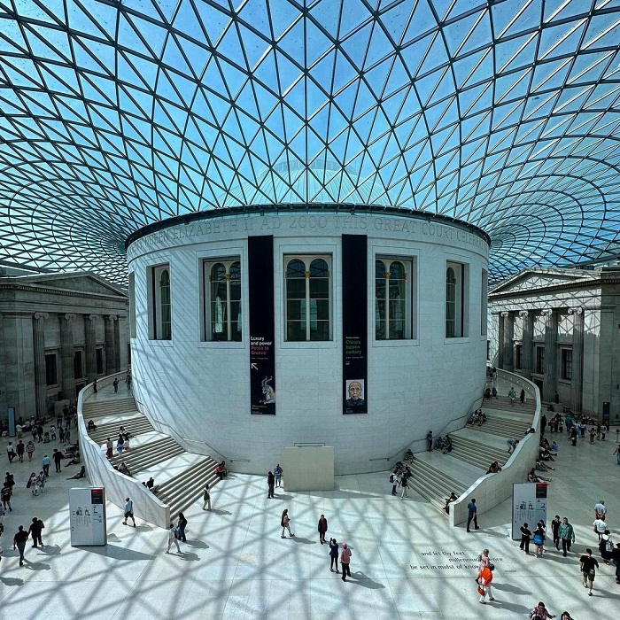 British Museum là bảo tàng đẹp ở châu Âu trưng bày đến 8 triệu hiện vật 