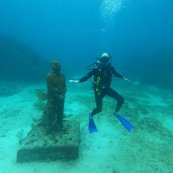 Bảo tàng Cancun cũng là bảo tàng dưới nước trên thế giới nổi tiếng