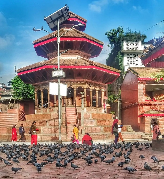 Kiến trúc cung điện Hanuman Dhoka Nepal 