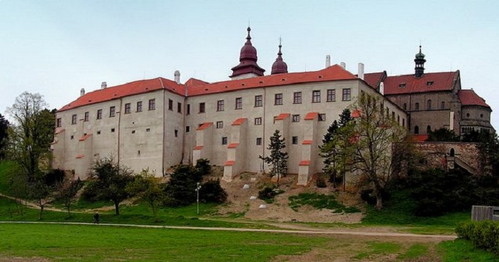 Lâu đài Trebic là điểm tham quan ở thị trấn Trebic Séc
