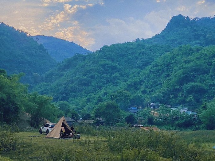 địa điểm cắm trại ở Hoà Bình - Đà Bắc
