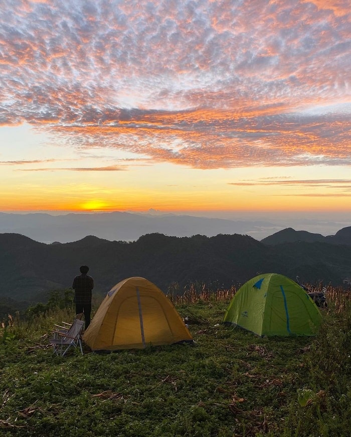 địa điểm cắm trại ở Hoà Bình - Lũng Vân