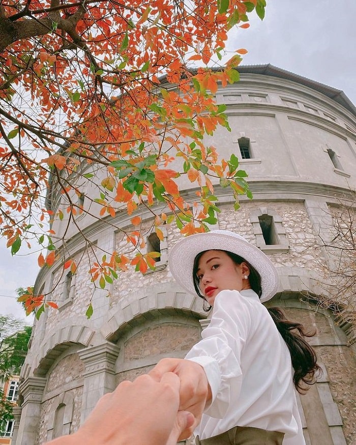 địa điểm chụp ảnh ở Hà Nội - bốt Hàng Đậu