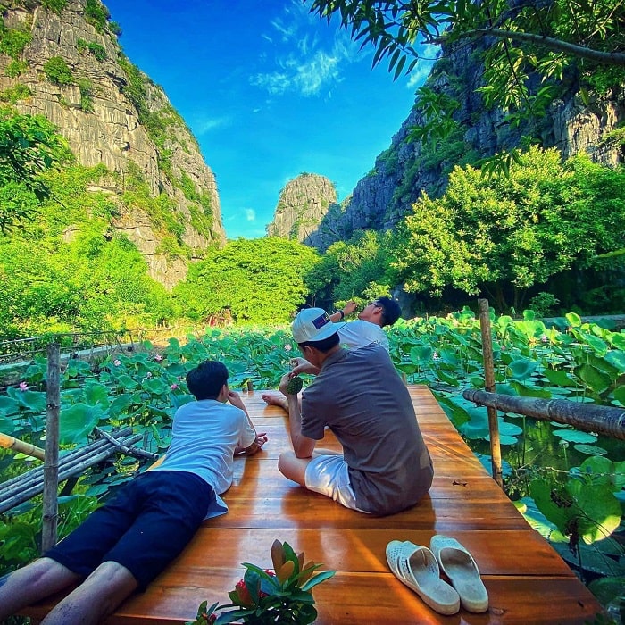 du lịch Ninh Bình tháng 7 - homestay