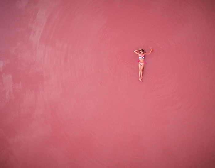 Vẻ đẹp của hồ Hillier Úc