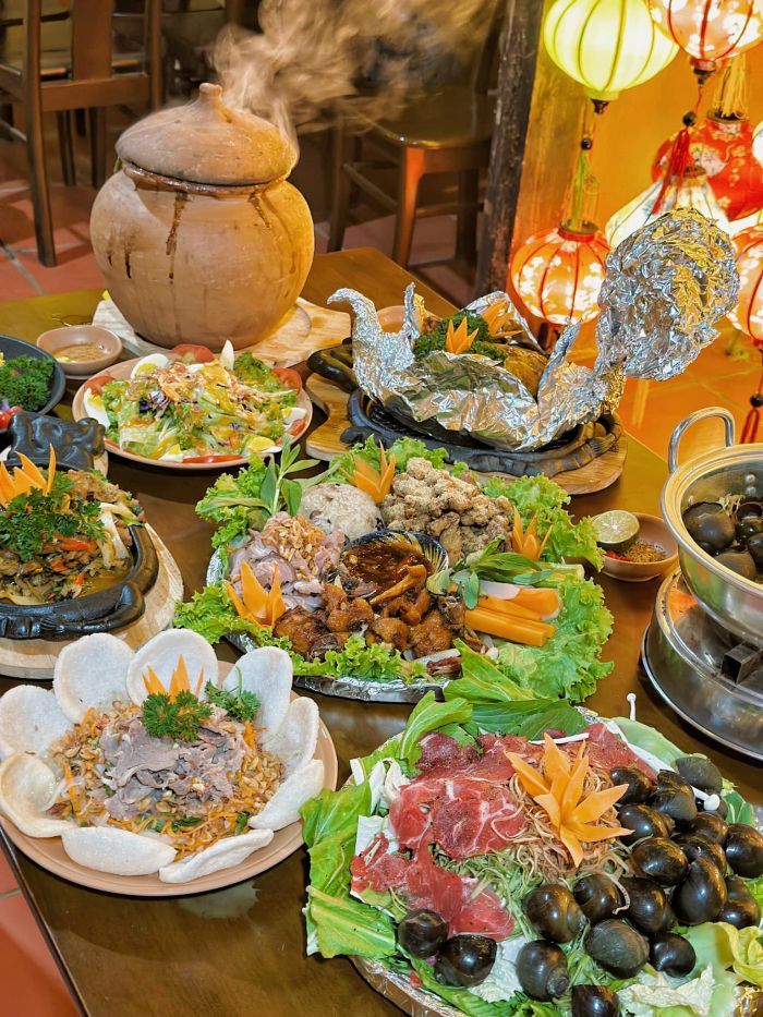 Food in Nha Chung, garden, dream shop