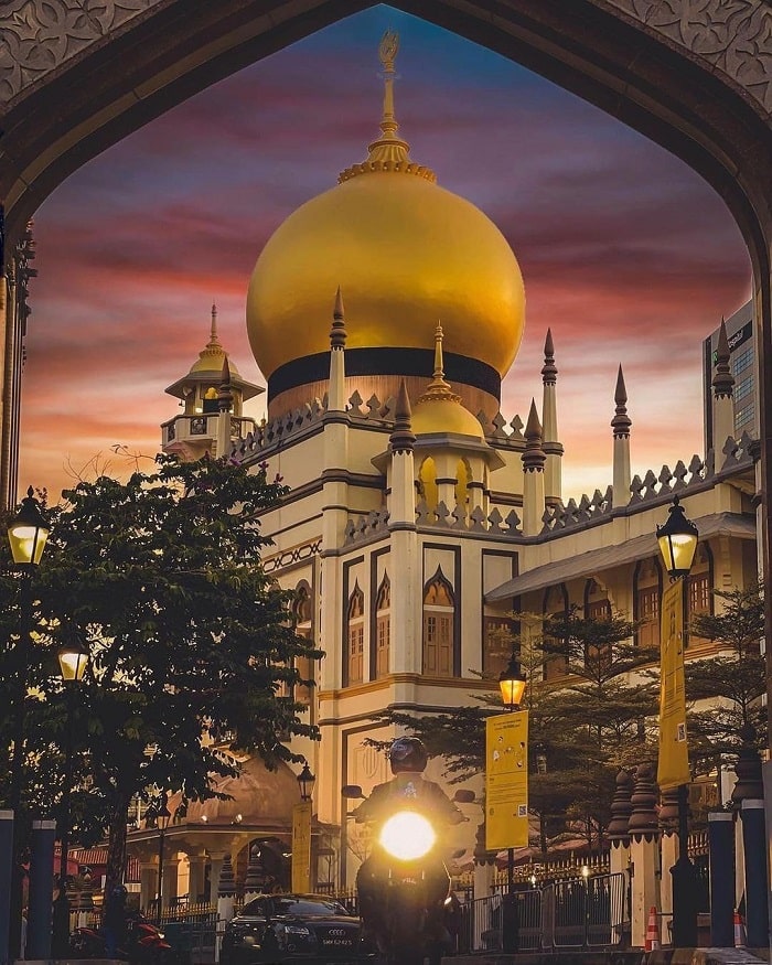 Kiến trúc của nhà thờ Hồi giáo Sultan Singapore