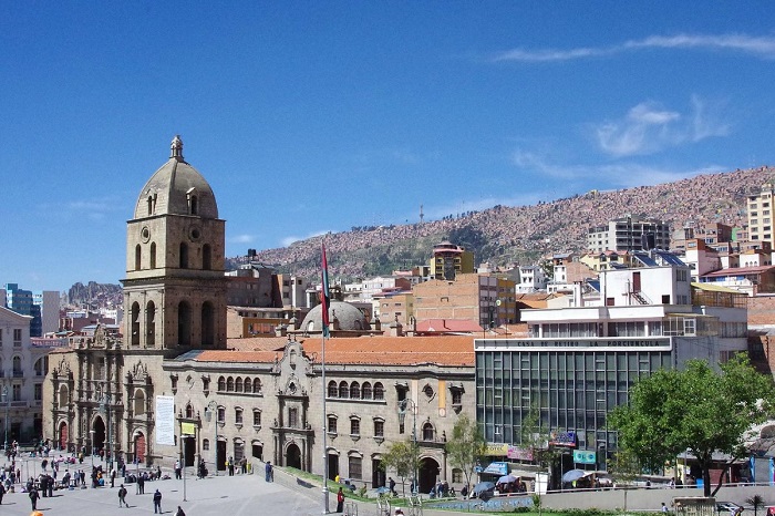Nhà thờ San Francisco là điểm du lịch nổi tiếng ở thành phố La Paz
