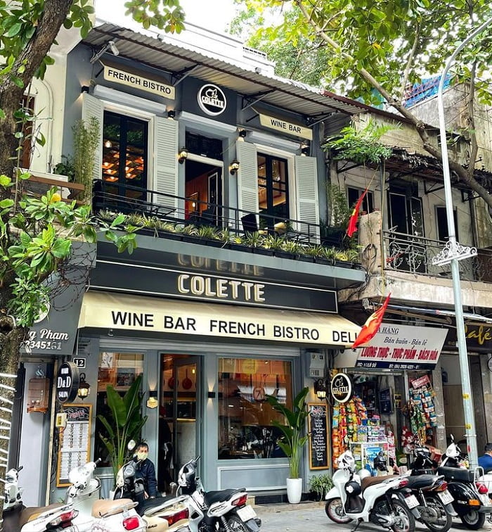 nhà hàng nước ngoài tại Hà Nội - Colette French Bistro & Wine Bar