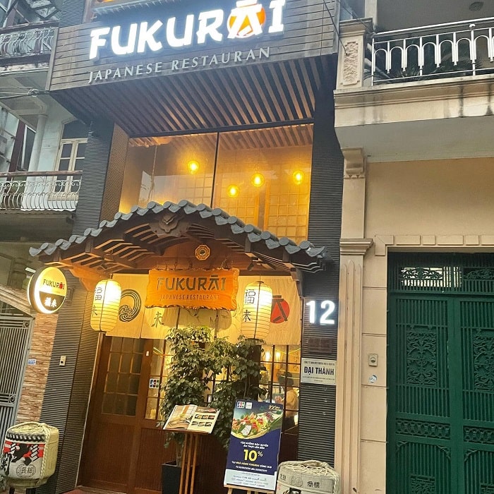 Japanese restaurant in Hanoi - Fukurai