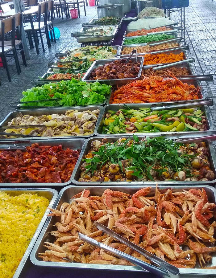 quán buffet ở Tây Ninh - Nhà hàng buffet Làng Chài