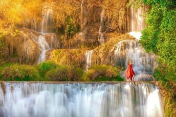 Thác Thi Lo Su: thác nước lớn nhất Thái Lan