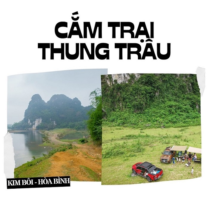 Thung Trâu Hoà Bình - cắm trại
