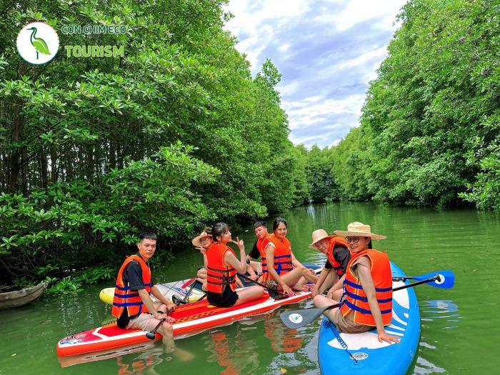 Cồn Chim điểm chèo sup ở Quy Nhơn 