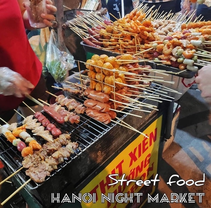 các chợ đêm ở Hà Nội - phố cổ