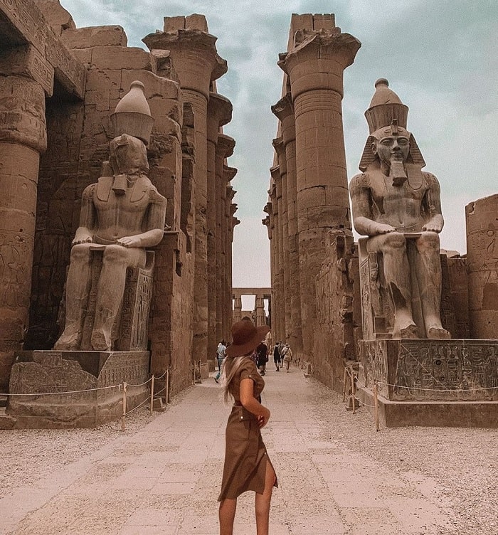 Đền Luxor là  kỳ quan ở Ai Cập nhất định phải đặt chân đến 1 lần