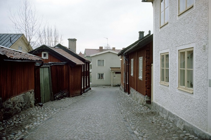 Khu phố lịch sử Kyrkbacken ở thành phố Vasteras Thuỵ Điển
