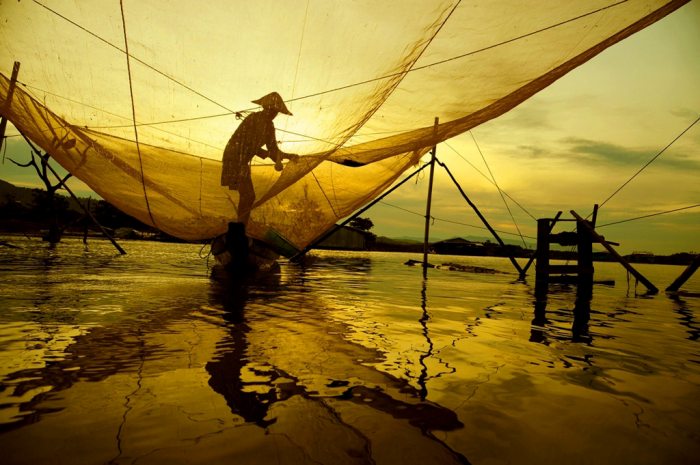 làng chài Sê San Kon Tum làng chài Sê San Kon Tum