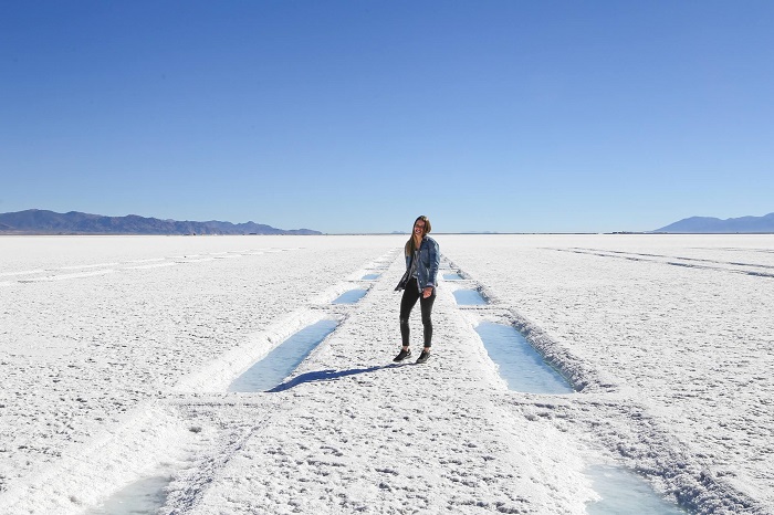 Sa mạc muối Salinas Grandes Argentina